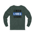 Police Skull Design Long Sleeve Tee